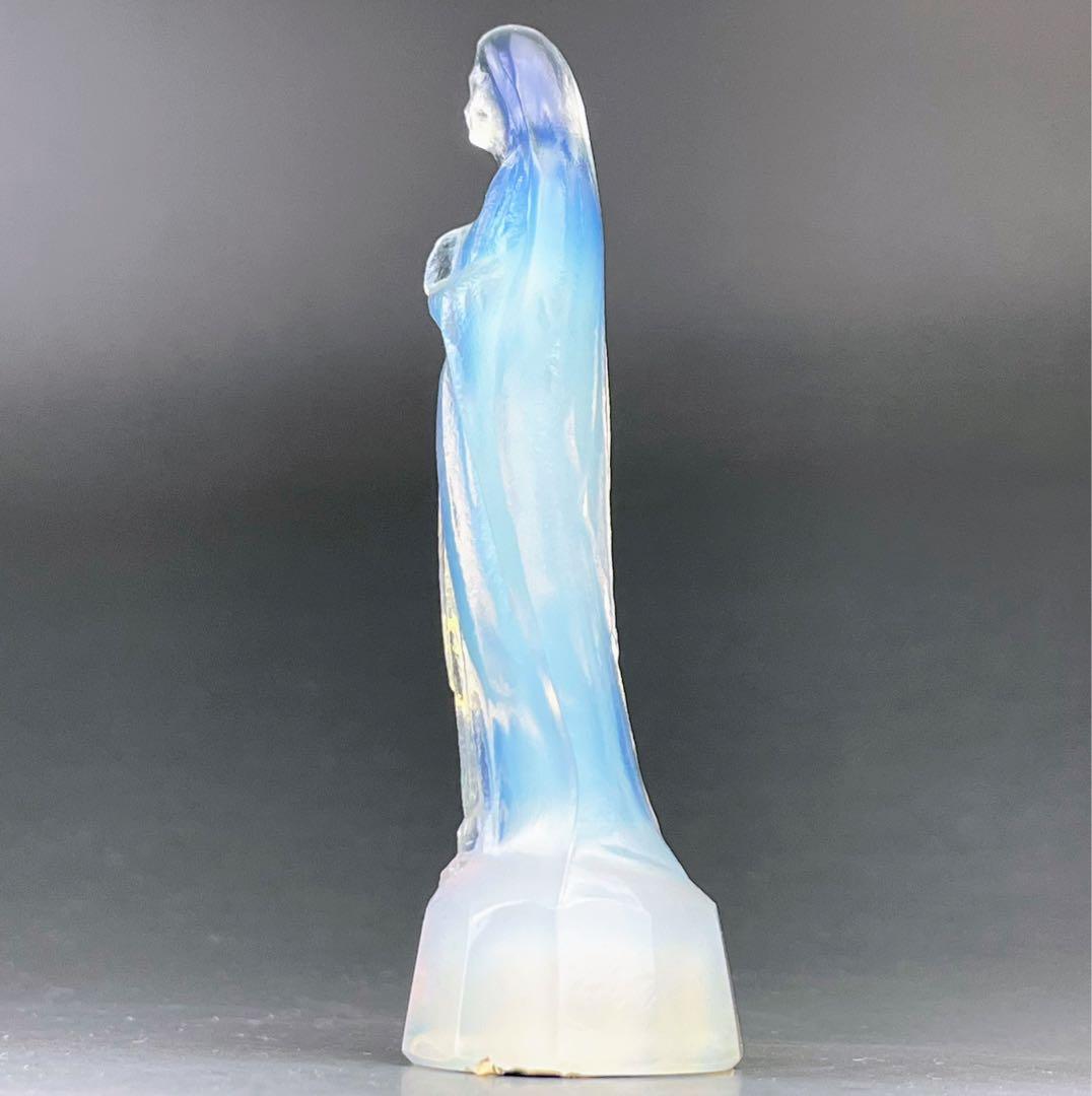 【美品】Sabino サビノ オパールセント 聖母 マリア像 ぺーパーウェイト