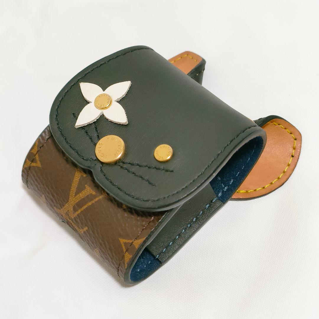 ルイヴィトン GI0448 エテュイ 猫 キャット イヤホンケース モノグラム