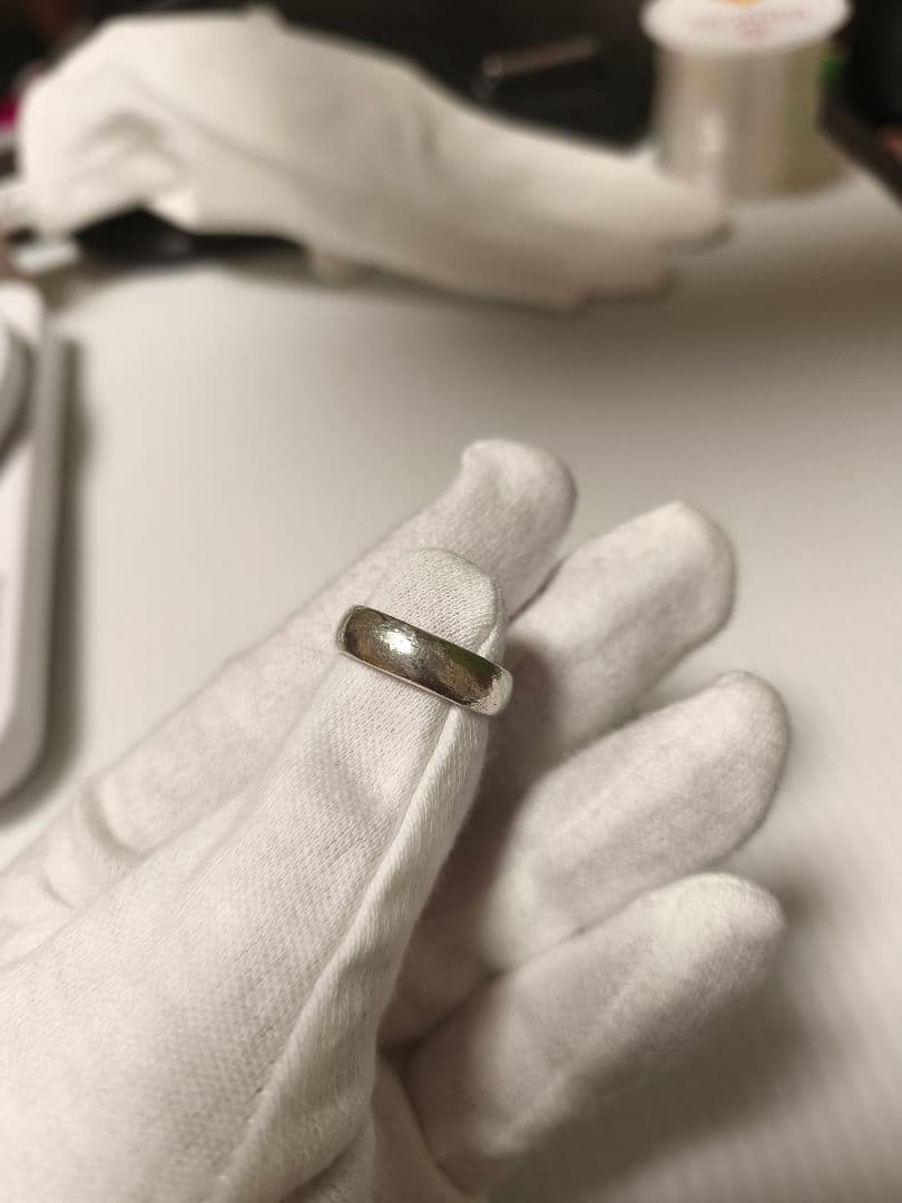 Tiffany & Co. ボールチャームリング　8号　925 750