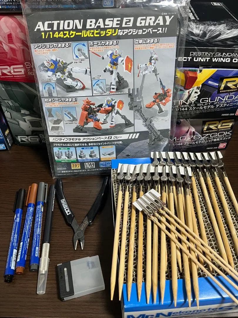 RG ガンプラ 引退セット