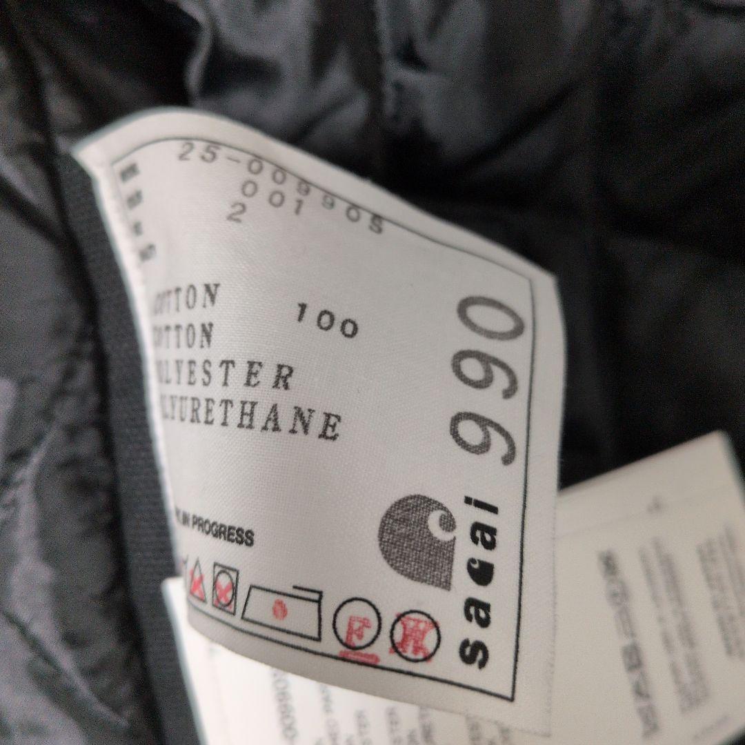 sacai x Carhartt WIP Duck Jacket サイズ2