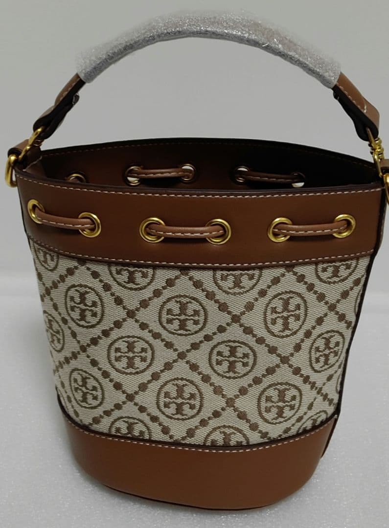 椿様。美品 TORY BURCH ショルダーバッグ Tモノグラム ジャガード