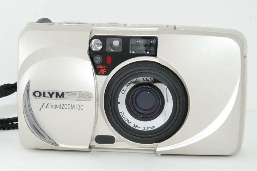 【美品】OLYMPUS μ[mju] ミュー　 ZOOM 130 完動品