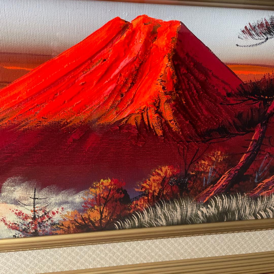 百瀬善明 赤富士