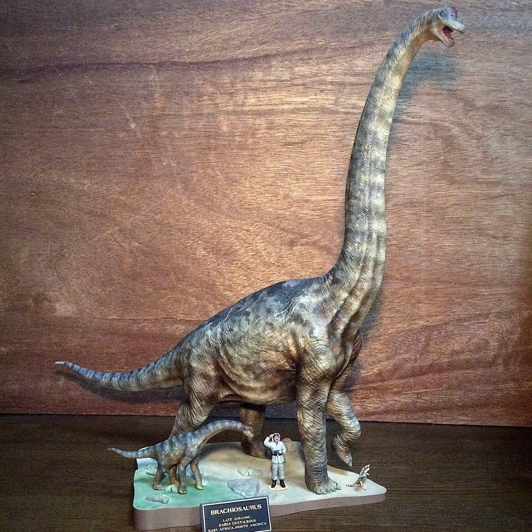 タミヤ ブラキオサウルス 情景セット 完成品！