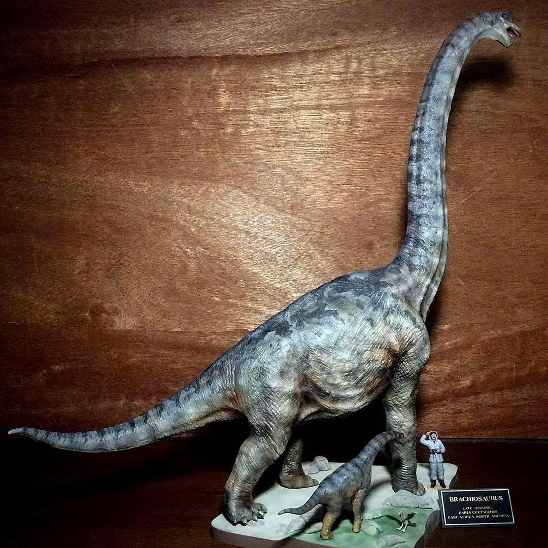 タミヤ ブラキオサウルス 情景セット 完成品！