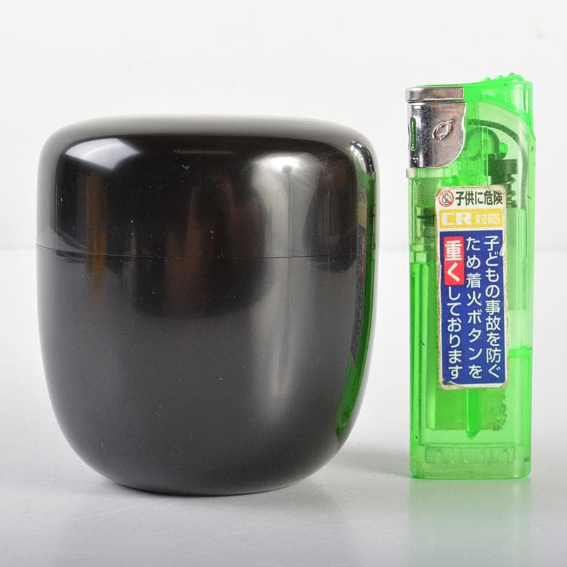 茶道具　加賀蒔絵　中村恭蔵作　中棗　共箱　V　R6953