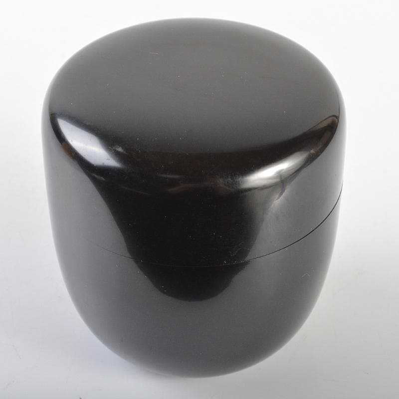 茶道具　加賀蒔絵　中村恭蔵作　中棗　共箱　V　R6953