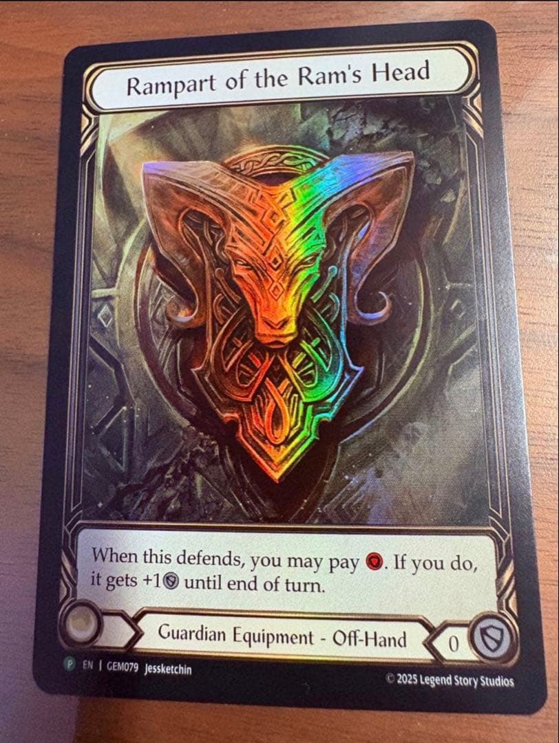 Rampart of the Ram's Head プロモ RF FaB