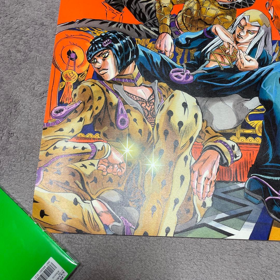 ジョジョ展　5部ポスター　B2 未使用品　匿名配送