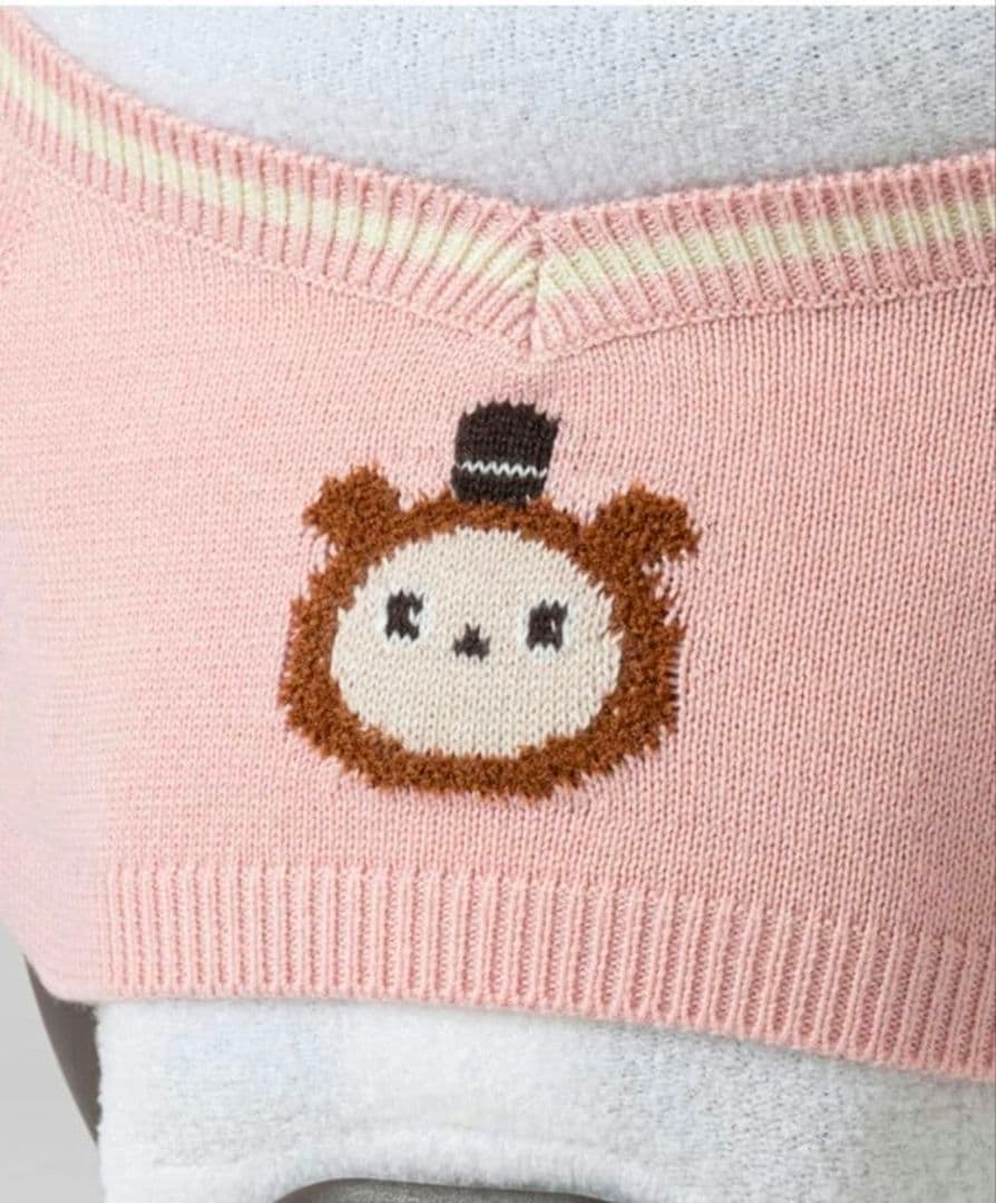 ラボット にっとプルオーバー くまみみらぼっと ピンク lovot