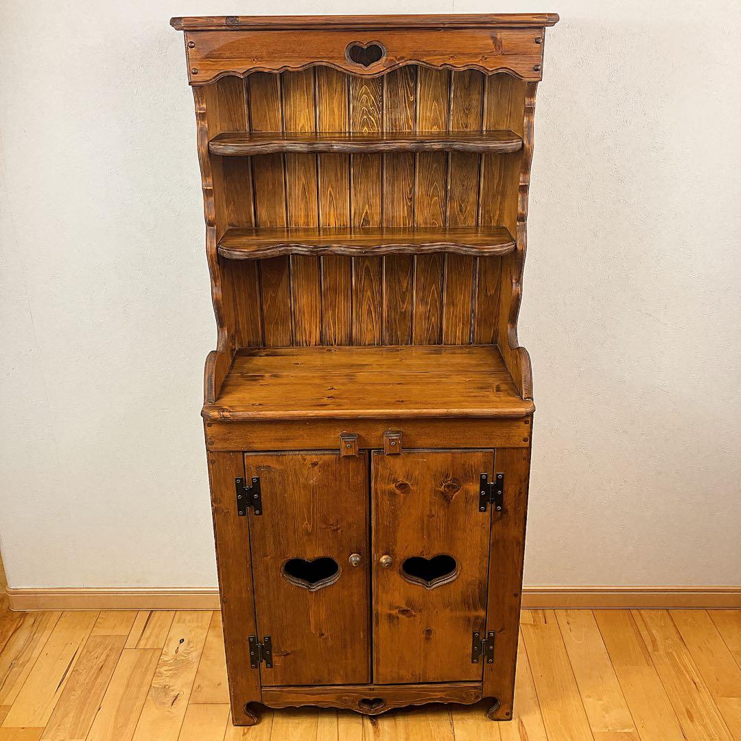 アンティーク　カントリー家具　カップボード