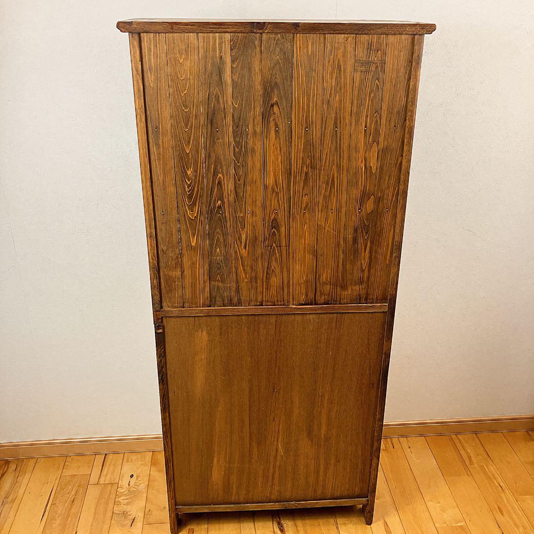 アンティーク　カントリー家具　カップボード