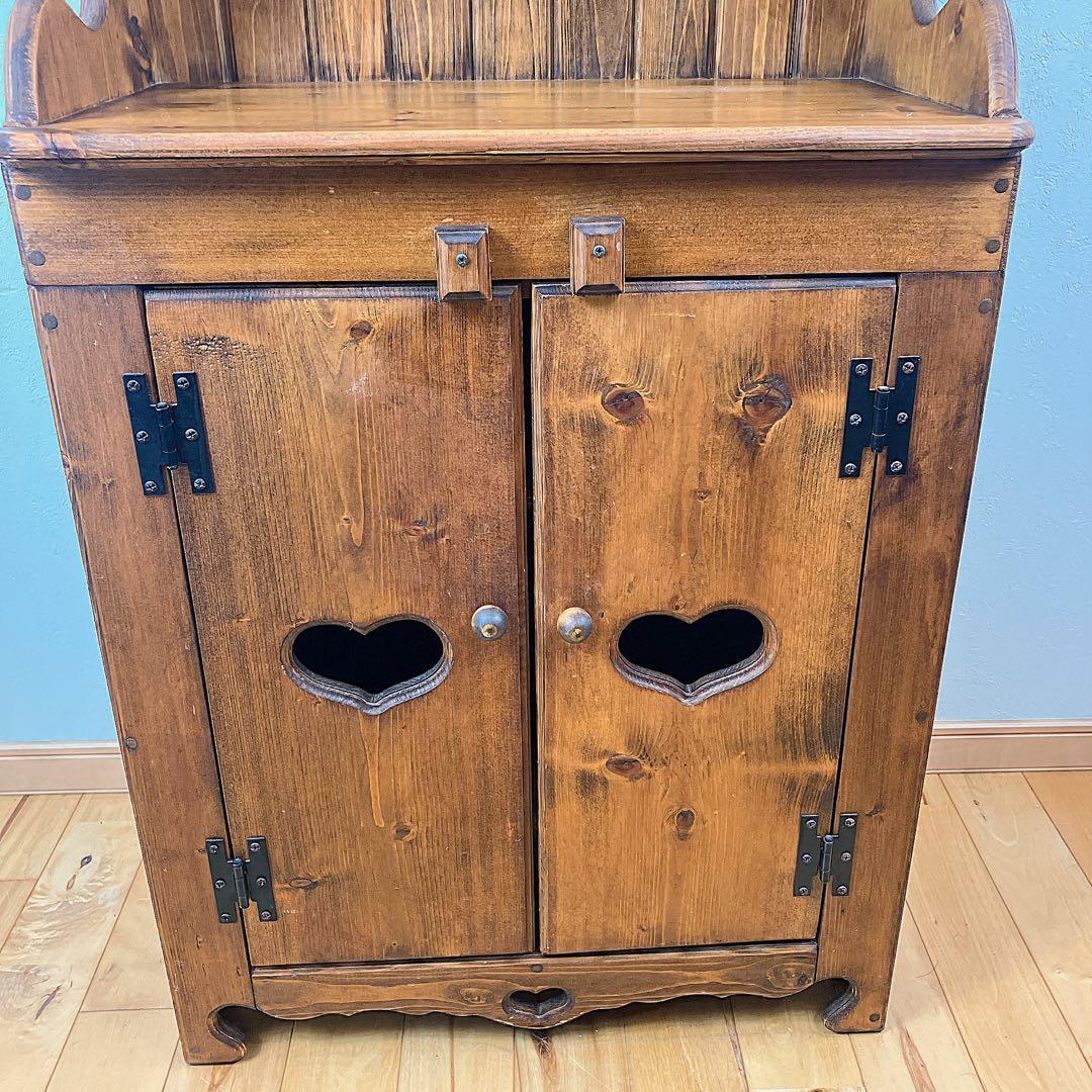 アンティーク　カントリー家具　カップボード