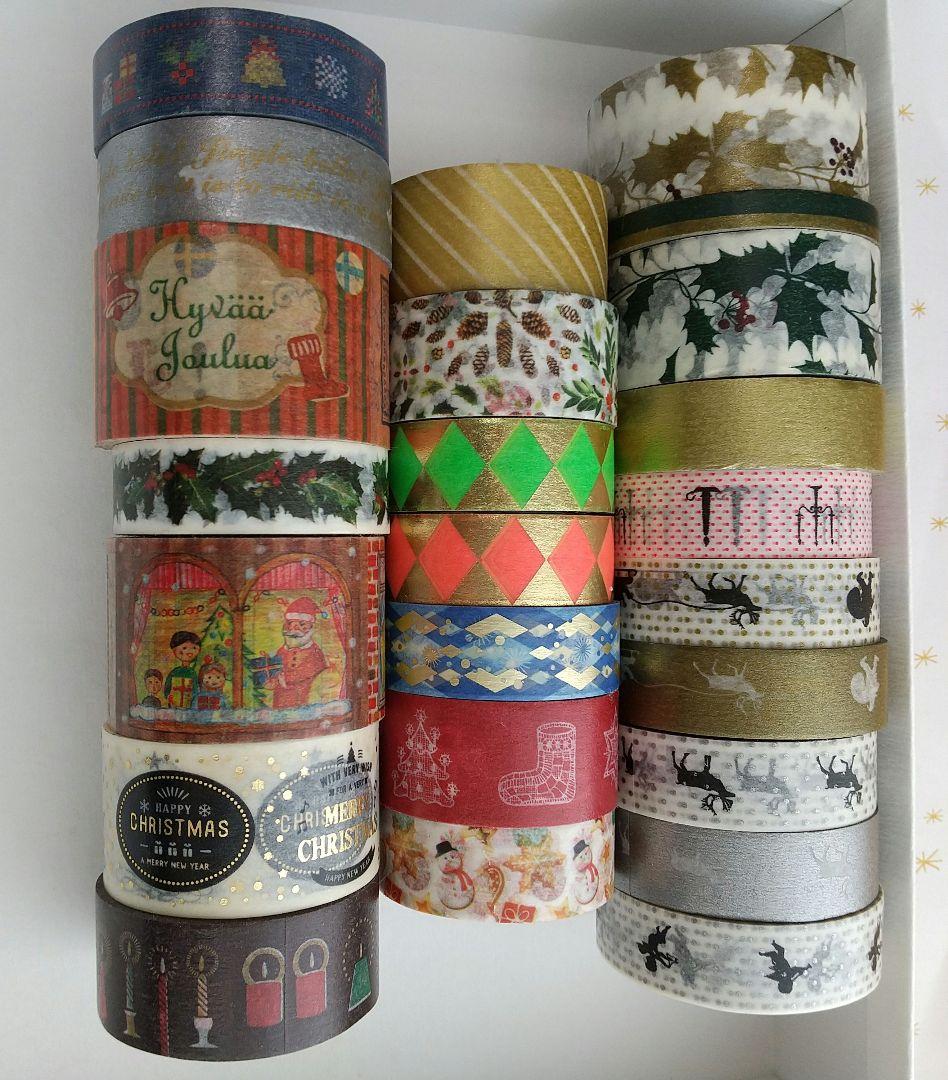 mt 廃盤 マスキングテープ クリスマス系 カモ井茶芯