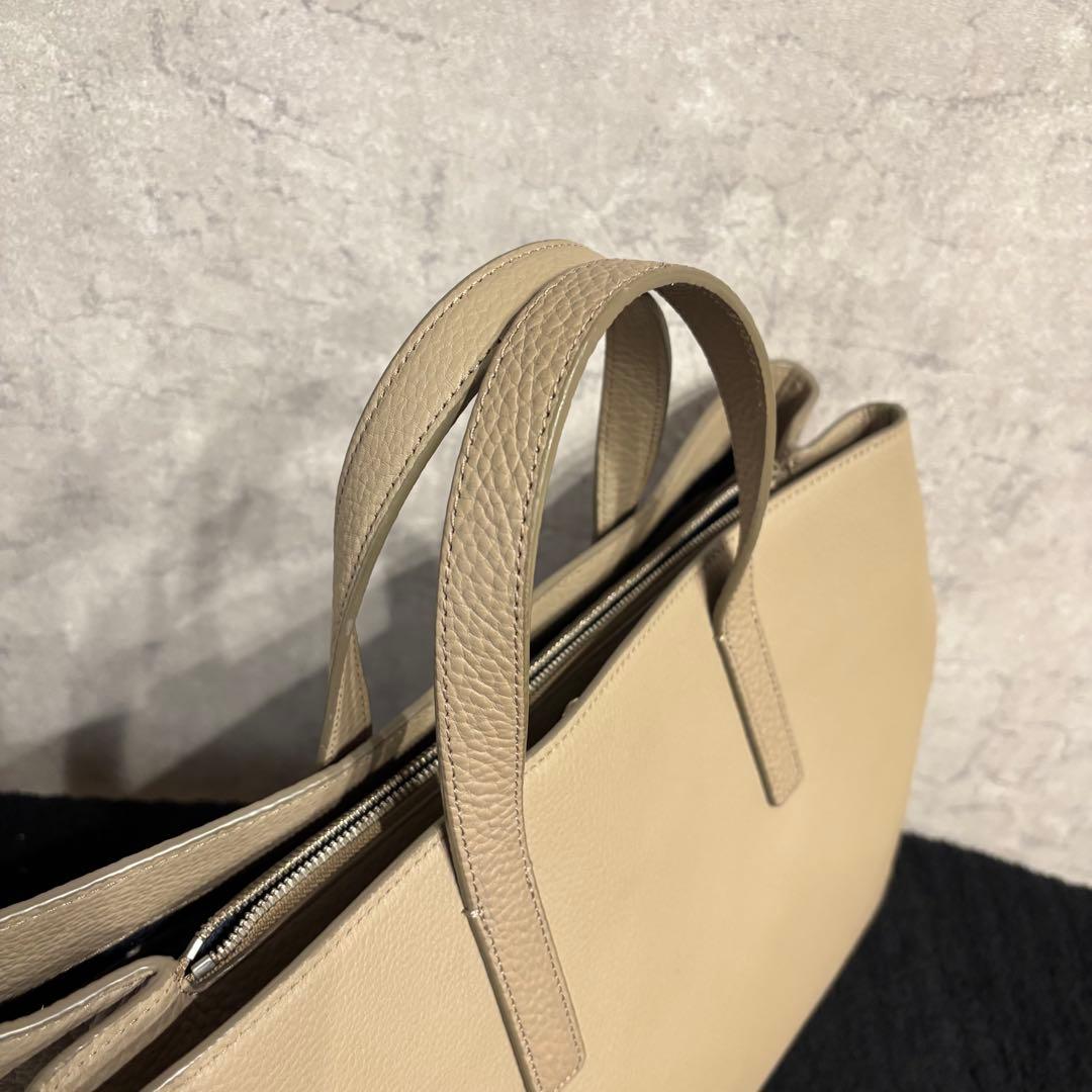 美品 CIMABUE チマブエ A4 ビジネスバッグ トートバッグ グレー