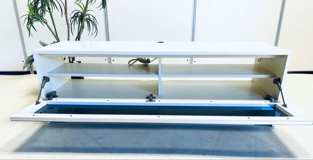 Pamouna テレビボード 140cm幅　パールホワイト