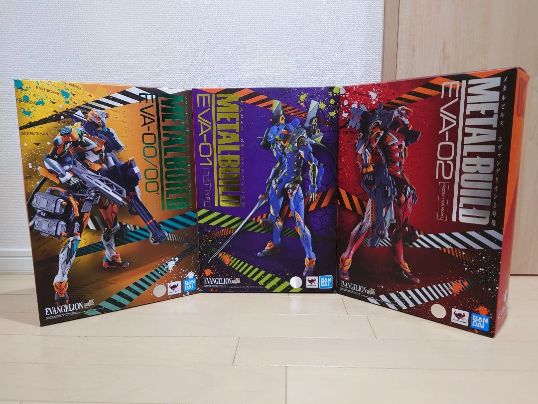 L BUILD EVA-00 EVA-01 EVA-02 3種セット