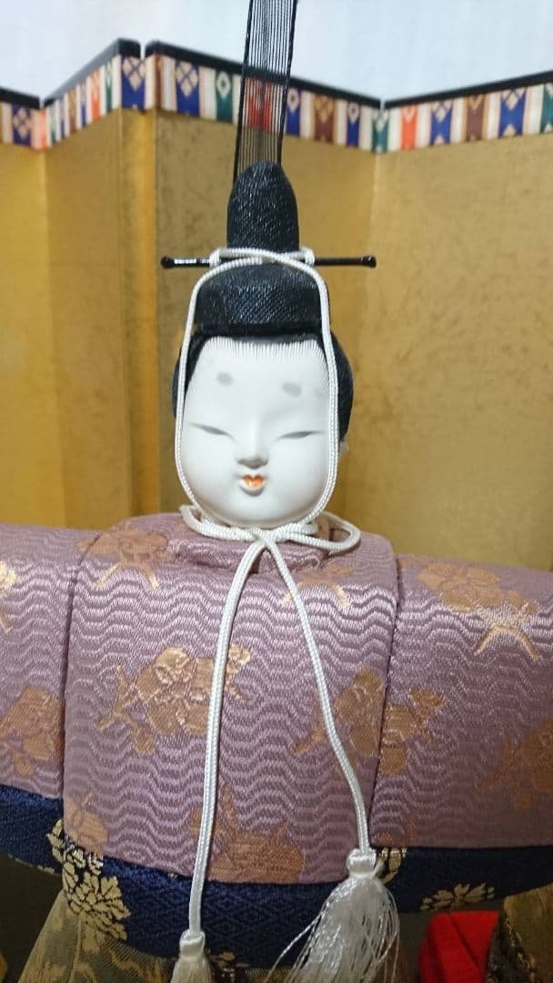 光月作 木目込人形 雛人形 ケースなし