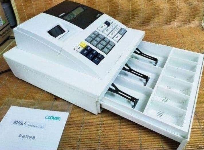 クローバーレジスター　N100LC　簡単便利特殊　送料込　100740