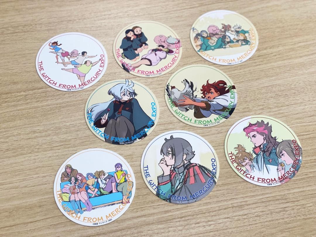 水星の魔女 EXPO コースター