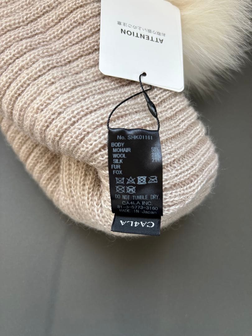 【新品，未使用】CA4LA ニット帽　<No.566>