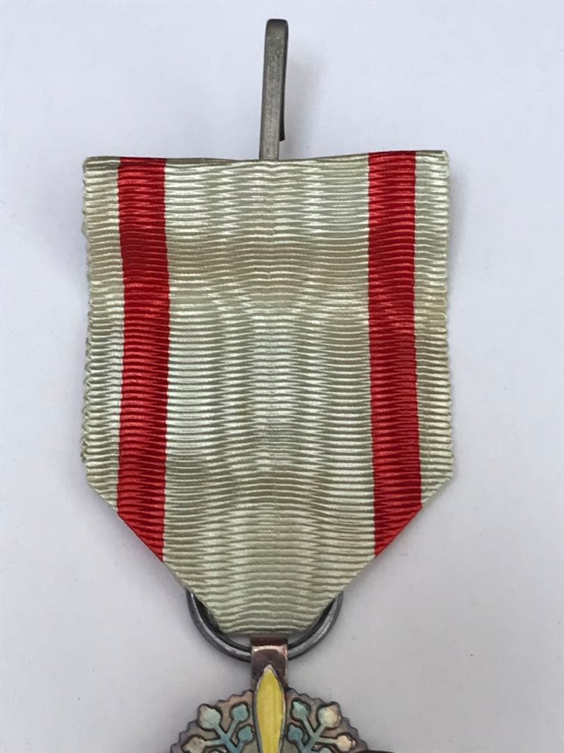 ☆希少品☆満州国勲章 満州国 勲六位景雲章 旧日本軍 　勲章　I.1236