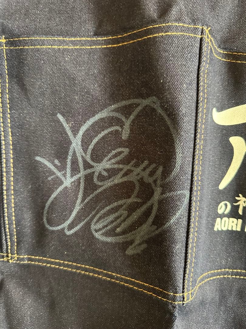 アオリの神隠し　サイン入りエプロン　スンリ VI bigbang