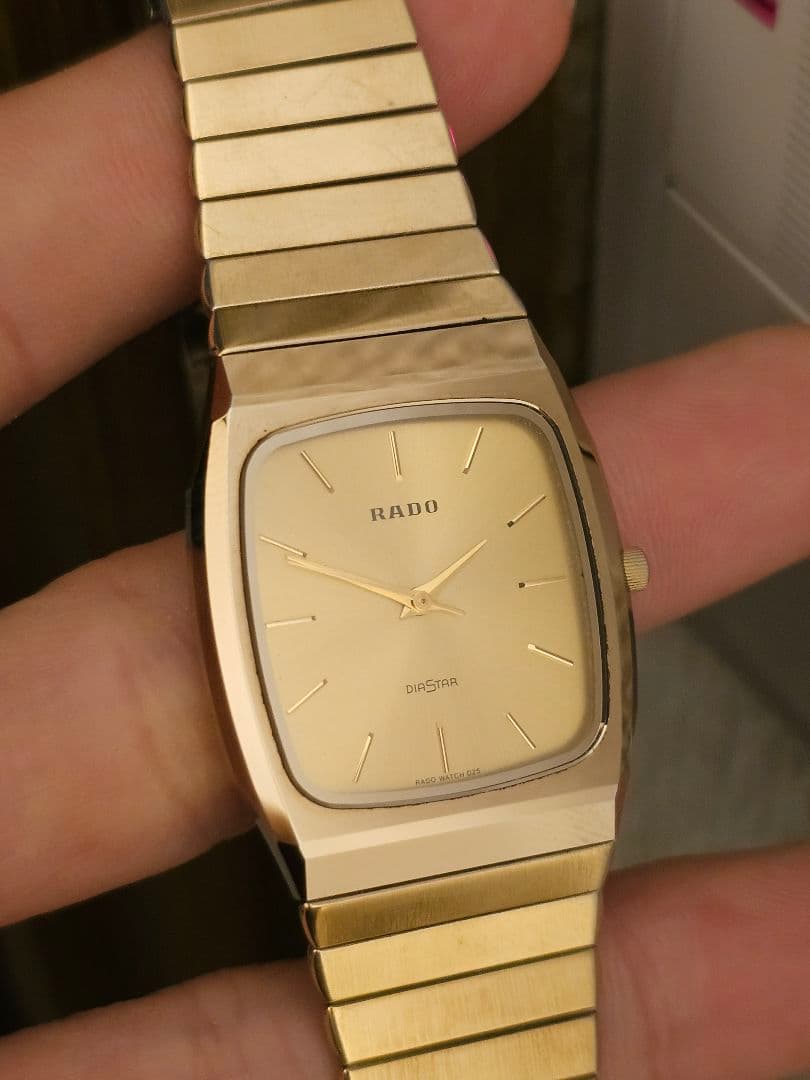 RADOー 腕時計 DIASTAR メンズ クォーツ QZ 純正ベルト 中古