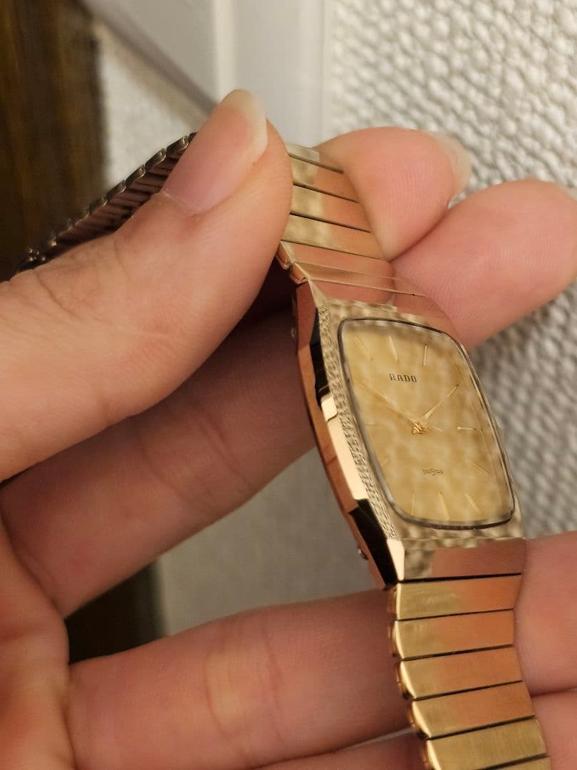 RADOー 腕時計 DIASTAR メンズ クォーツ QZ 純正ベルト 中古