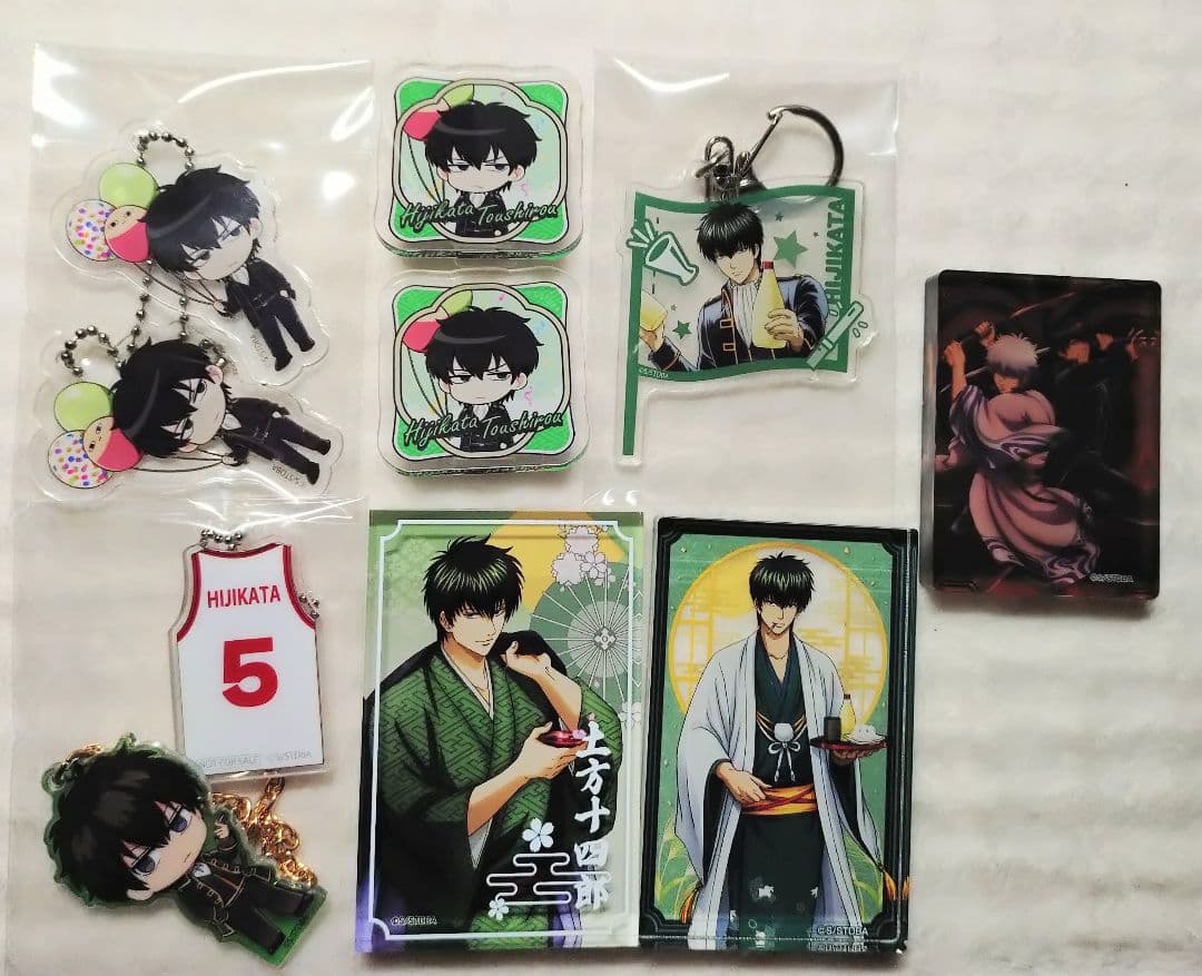 銀魂 土方十四郎 アクリル系グッズ21点セット(画像3枚あり)