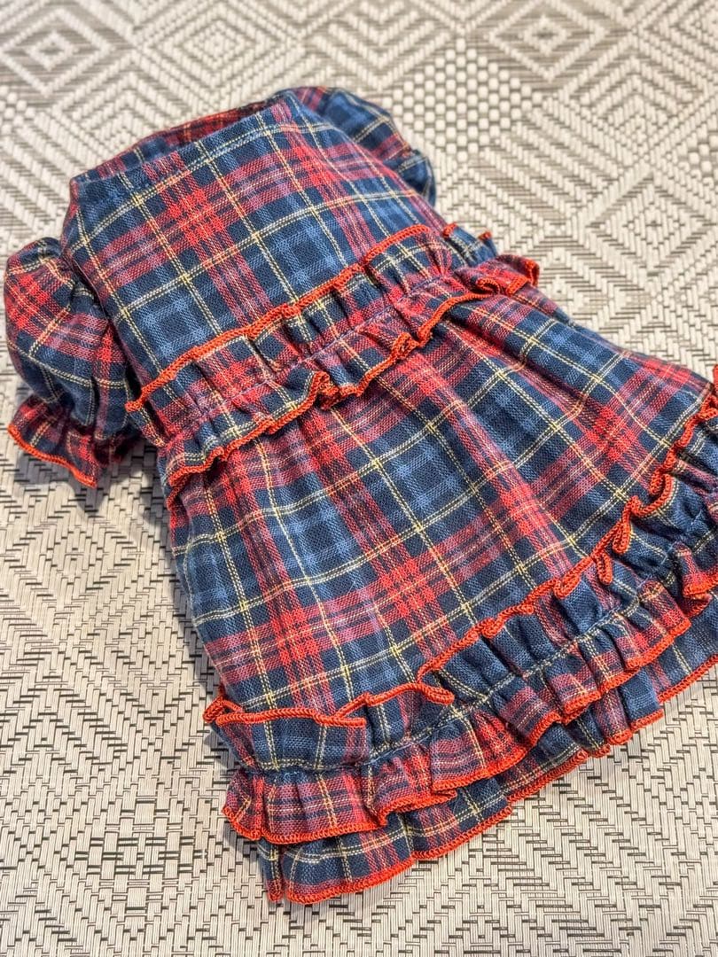 C'estlavee /Vintage Check onepiece 帽子セット