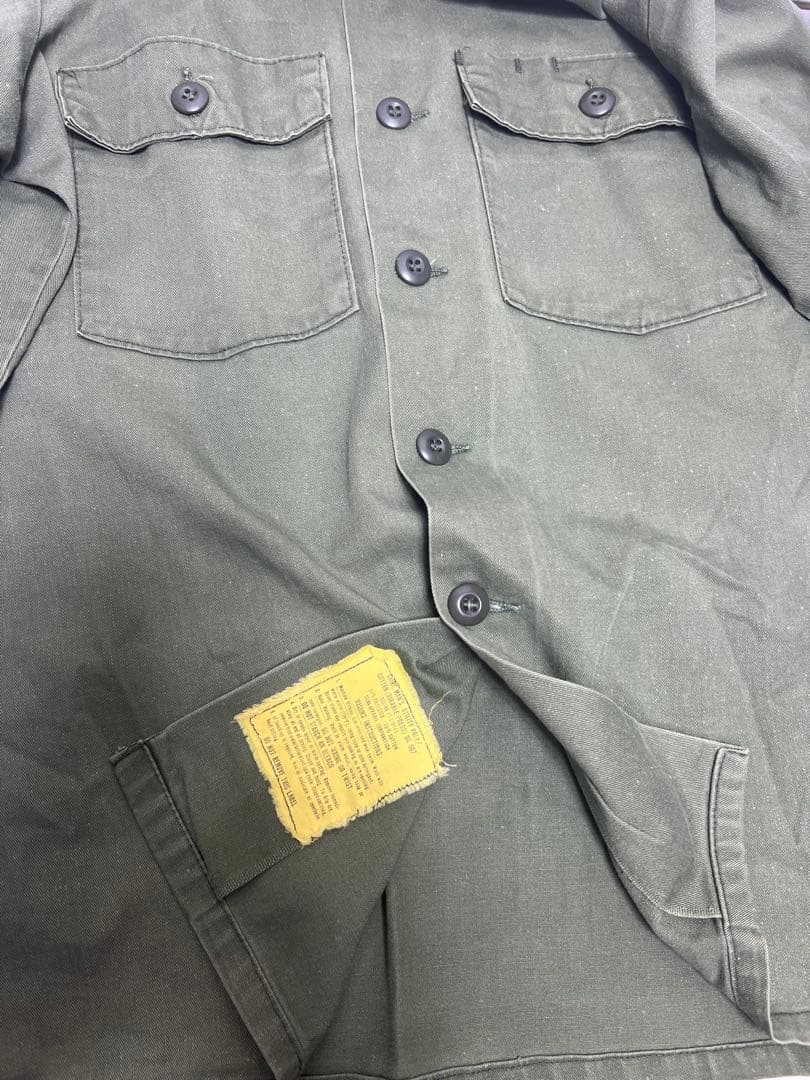 ミリタリーUS OG-507ユーティリティシャツ ビンテージ