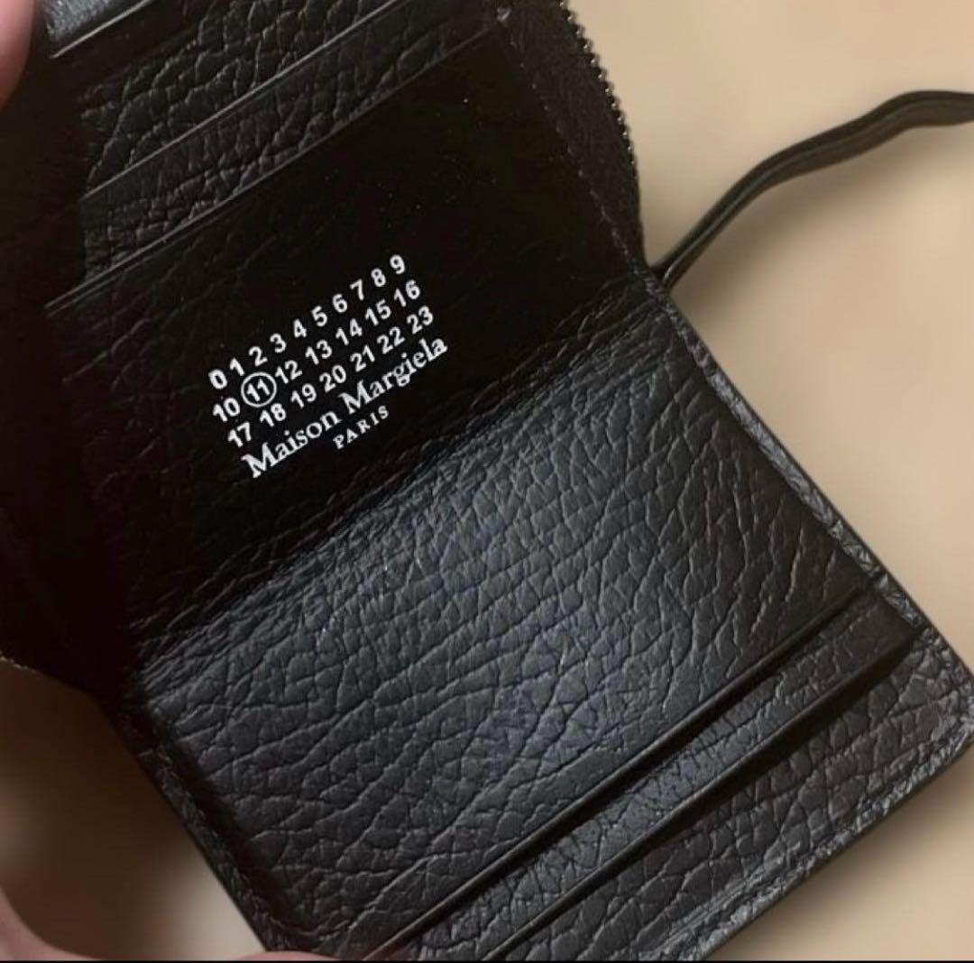Maison Margiela 二つ折りレザー財布