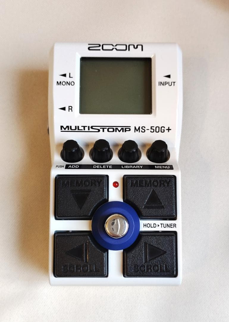 【ほぼ新品状態】ZOOM MS-50G+ 【+500円でアダプタ付属】