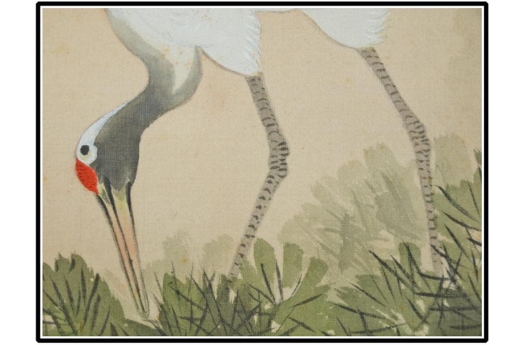 時代の掛軸　風景　肉筆保証　蔵整理不用品処理　日本　中国 X1094C16-9