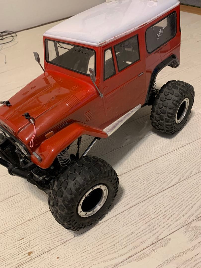 タミヤ トヨタランドクルーザー(CR-01) 動作未確認　プロボ付き