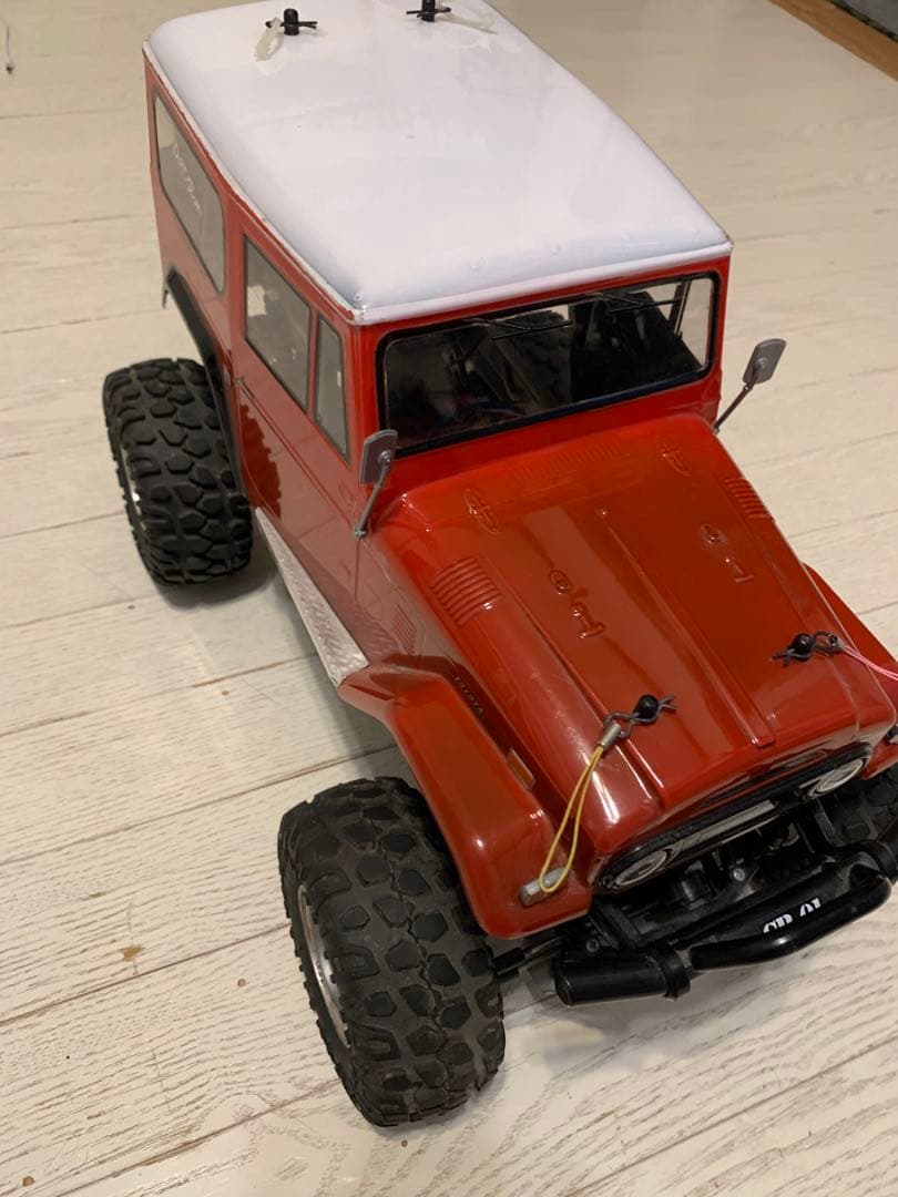タミヤ トヨタランドクルーザー(CR-01) 動作未確認　プロボ付き