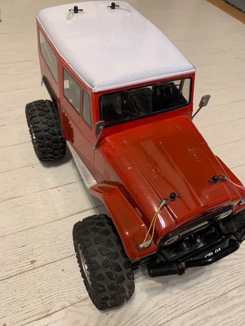 タミヤ トヨタランドクルーザー(CR-01) 動作未確認　プロボ付き
