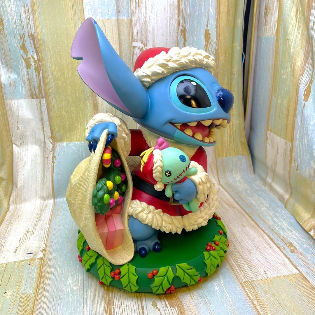 626体限定★リロ＆スティッチ ビッグフィギュア サンタスティッチ