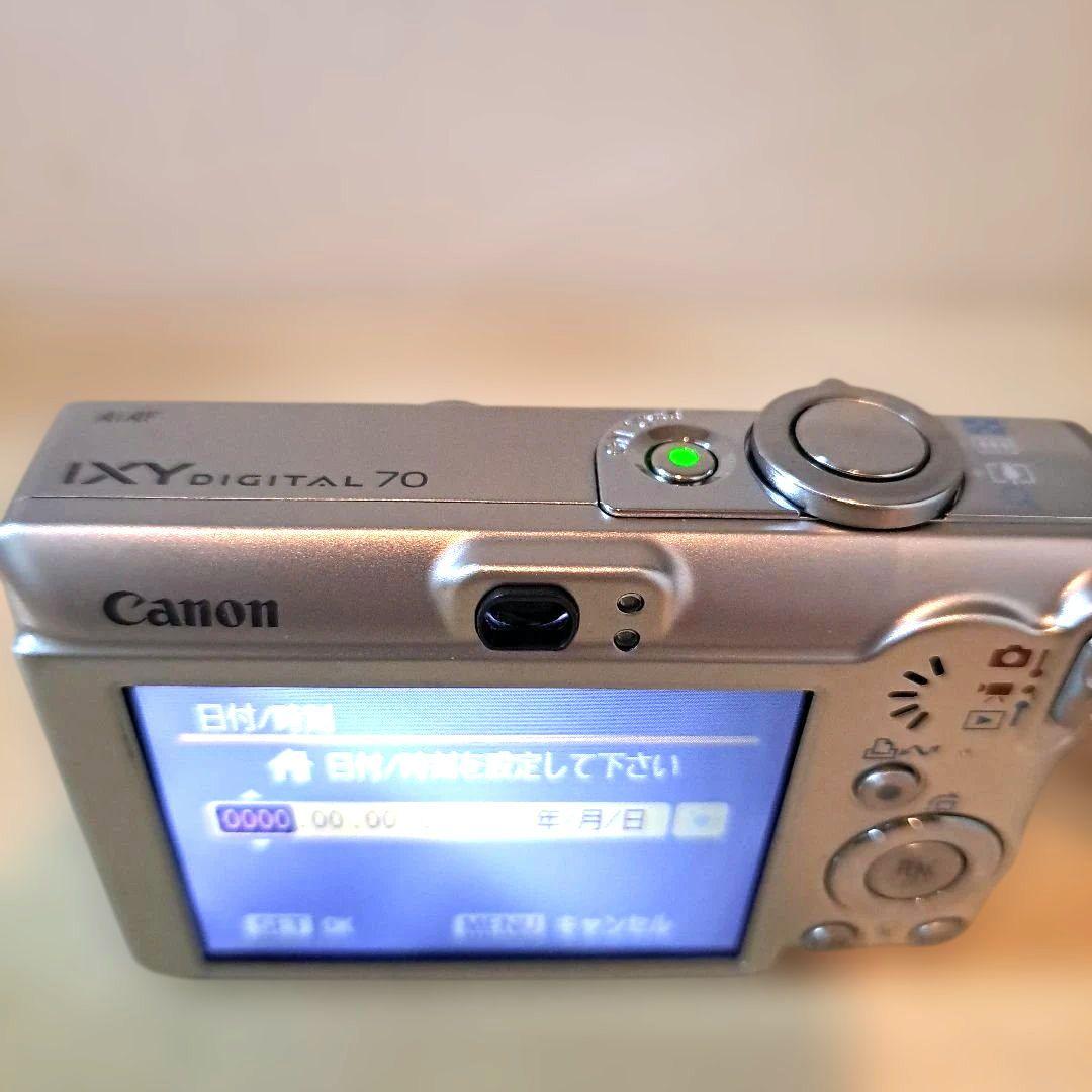 【動作確認済】キャノンCanon IXY digital 70 デジカメ