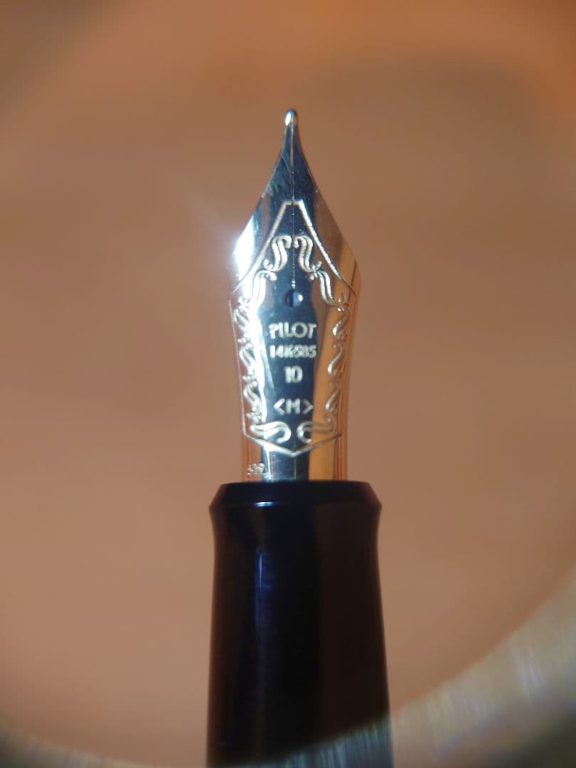 PILOT カスタムカエデ　ペン先14K585 字幅M 中字 10号　万年筆