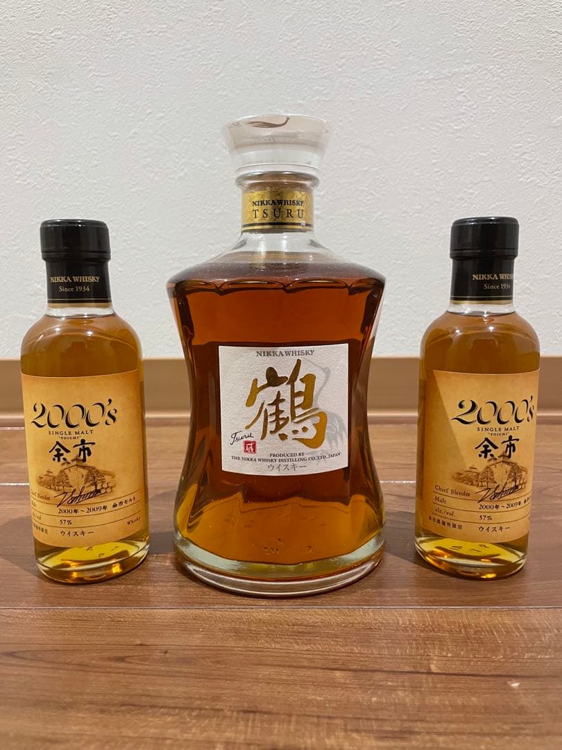 最終値下げ！　ニッカウヰスキー　余市2000　鶴