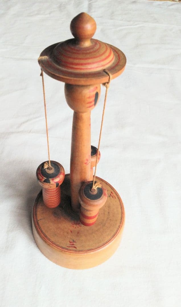 こけし メリーゴーランド【工人 高橋 忠蔵作】