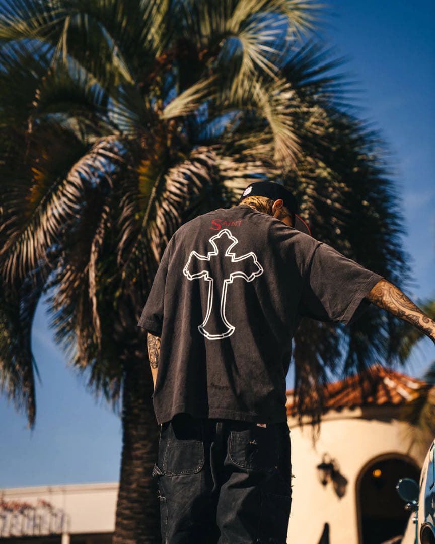 セントマイケル　2PC_SS TEE/2PAC XL