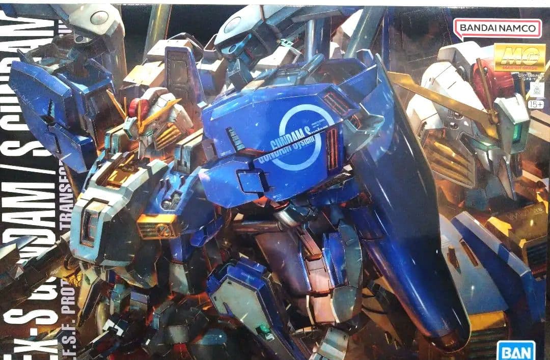 MG 1/100 Ex-Sガンダム/Sガンダム