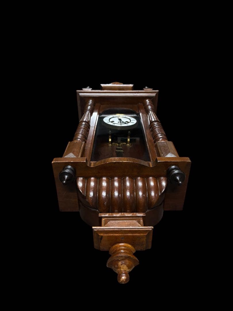 精工舎　ベルリン　柱時計　古時計　振り子　ゼンマイ　ボンボン