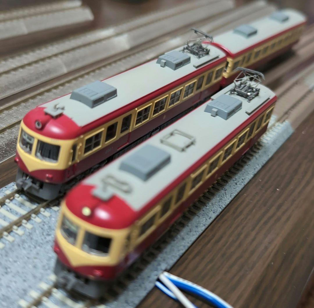 マイクロエース　A3365 長野電鉄　2000系 D編成　りんごカラー3両セット