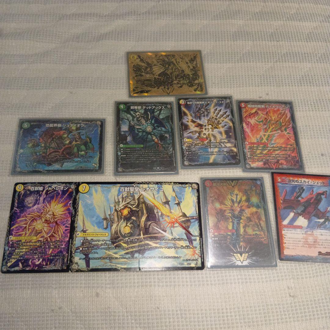 青白天門デッキ　スリーブ付き　デュエルマスターズ