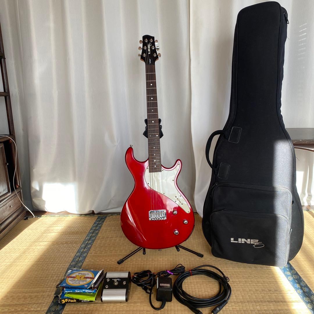 Line 6 Variax エレキギター レッド